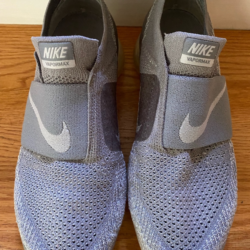 Gray Nike Vapormax Flyknit